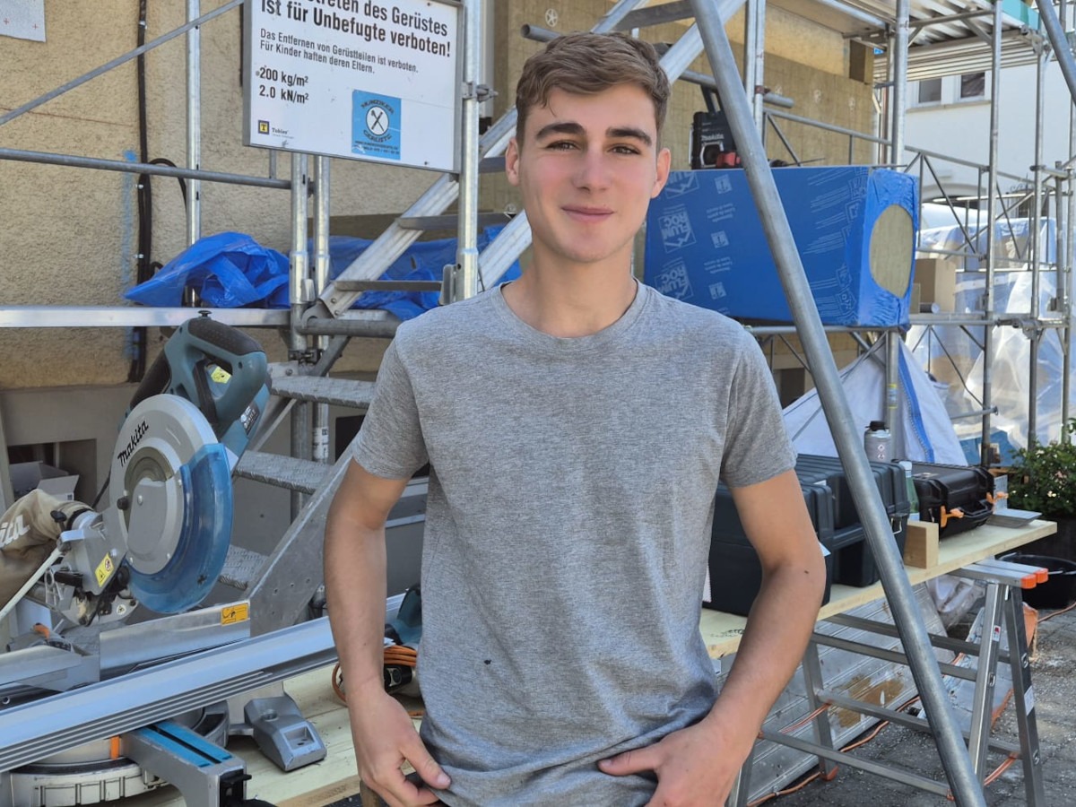 Draussen arbeiten macht Spass!